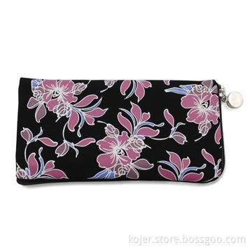 Mobile Phone Pouch for Apple's iPhone 4, Made of Velvet Material with Zipper Slider and Lanyard